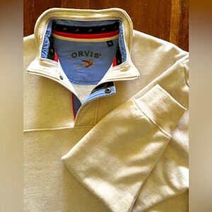 Cotton Quarter Zip | Orvis | XL | Like New!